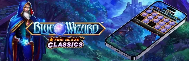 blue wizard tema