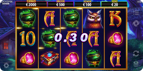 Blue Wizard app — main lobby screen